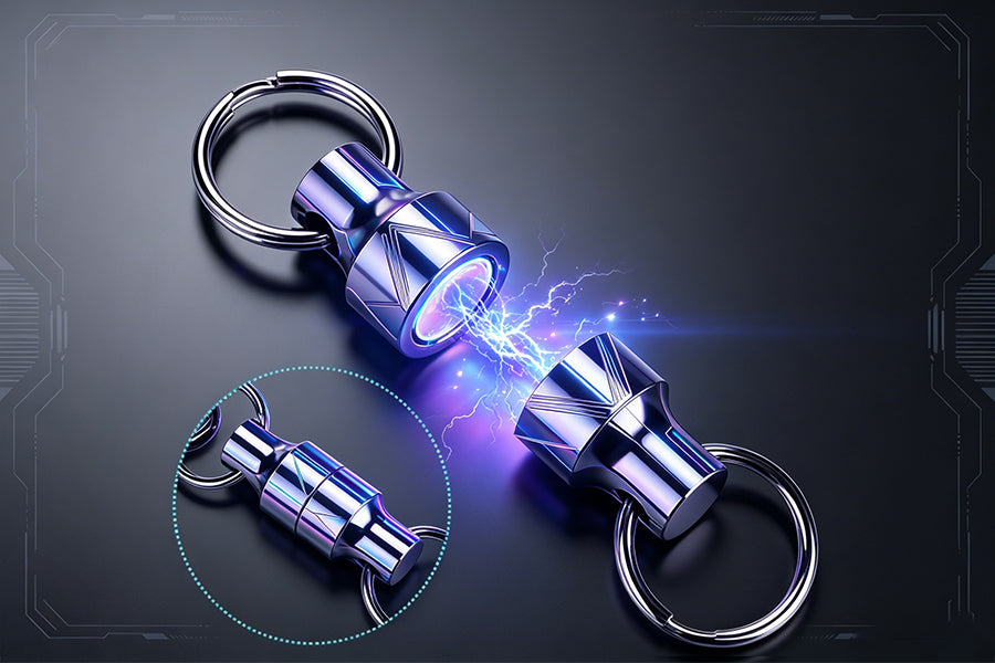 Magnetic keychain