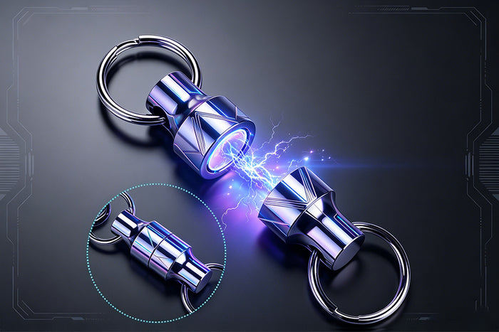 Magnetic keychain